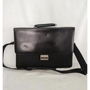 Victorinox Expandable Large Business Briefcase Laptop Case With Black Dust Bag